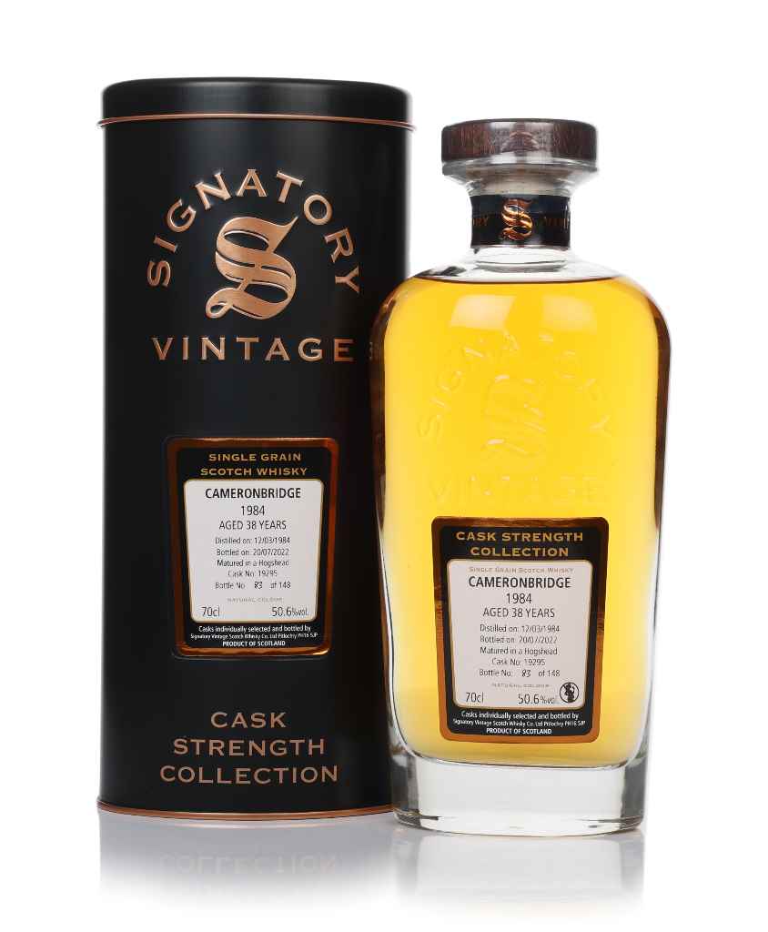Cameronbridge 38 Year Old 1984 (cask 19295) - Cask Strength Collection (Signatory) 70cl product image