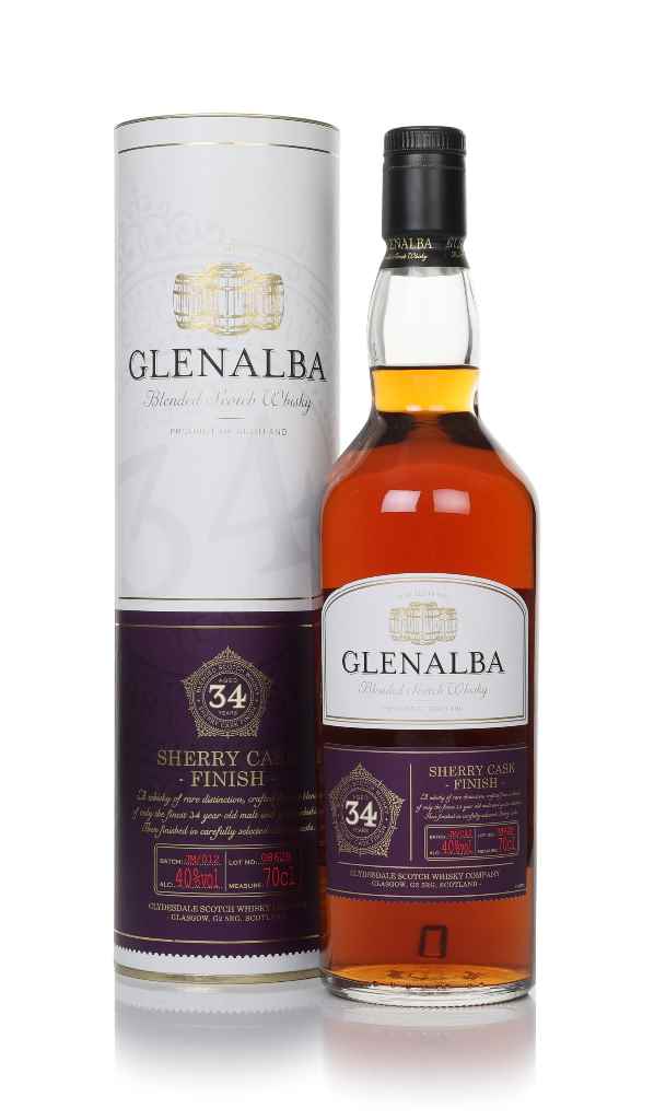 Glenalba 34 Year Old 1981 Sherry Cask Finish 70cl product image