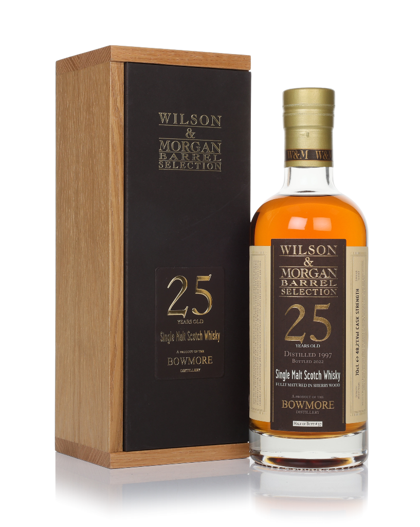 Bowmore 25 Year Old 1997 (bottled 2022) - Sherry Wood Matured (Wilson & Morgan) 70cl product image