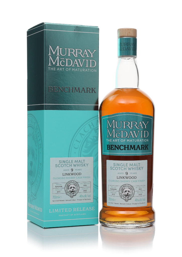 Linkwood 9 Year Old 2012 - Benchmark (Murray McDavid) 46% 70cl product image