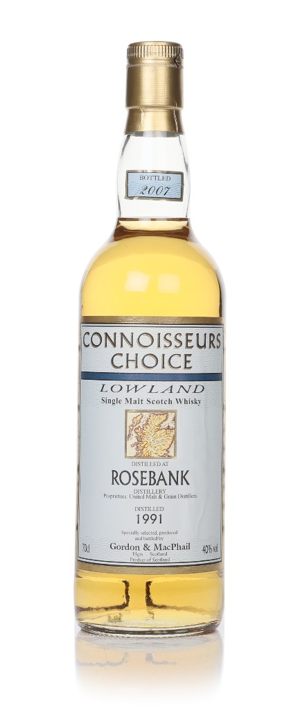 Rosebank 1991 (bottled 2007) - Connoisseurs Choice (Gordon & MacPhail) 70cl product image