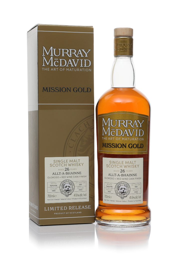 Allt-á-Bhainne 26 Year Old 1995 - Mission Gold (Murray McDavid) 70cl product image
