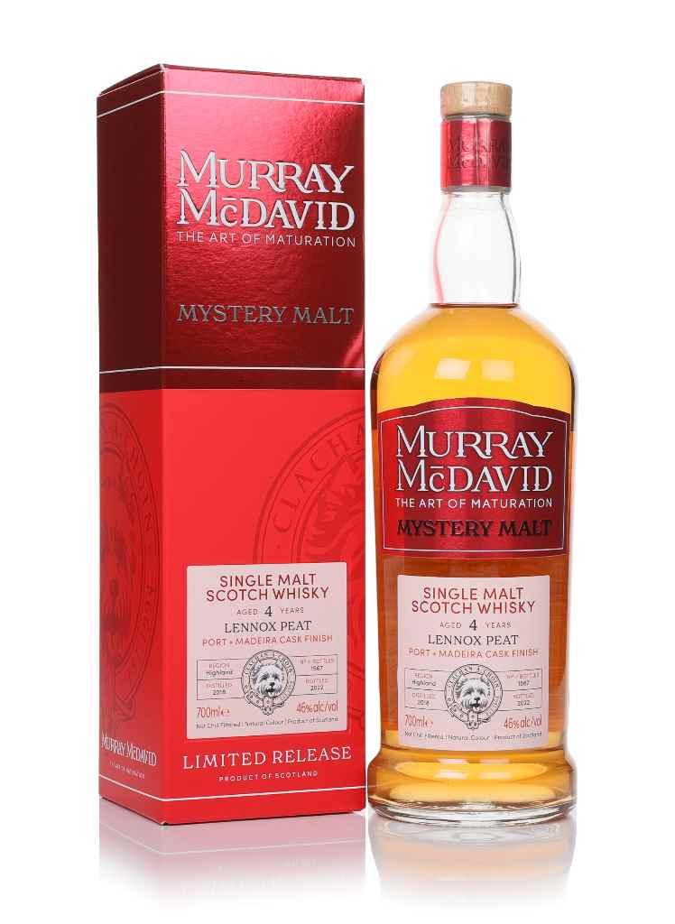 Lennox Peat 4 Year Old 2018 - Mystery Malt (Murray McDavid) 70cl product image