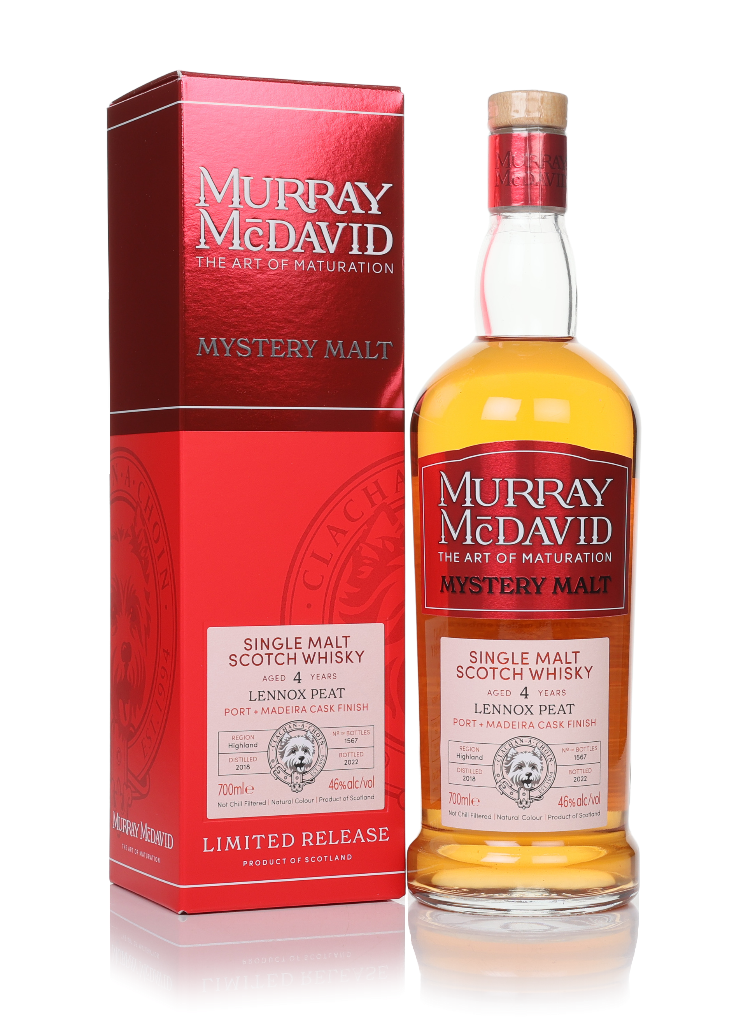 Lennox Peat 4 Year Old 2018 - Mystery Malt (Murray McDavid) 70cl product image