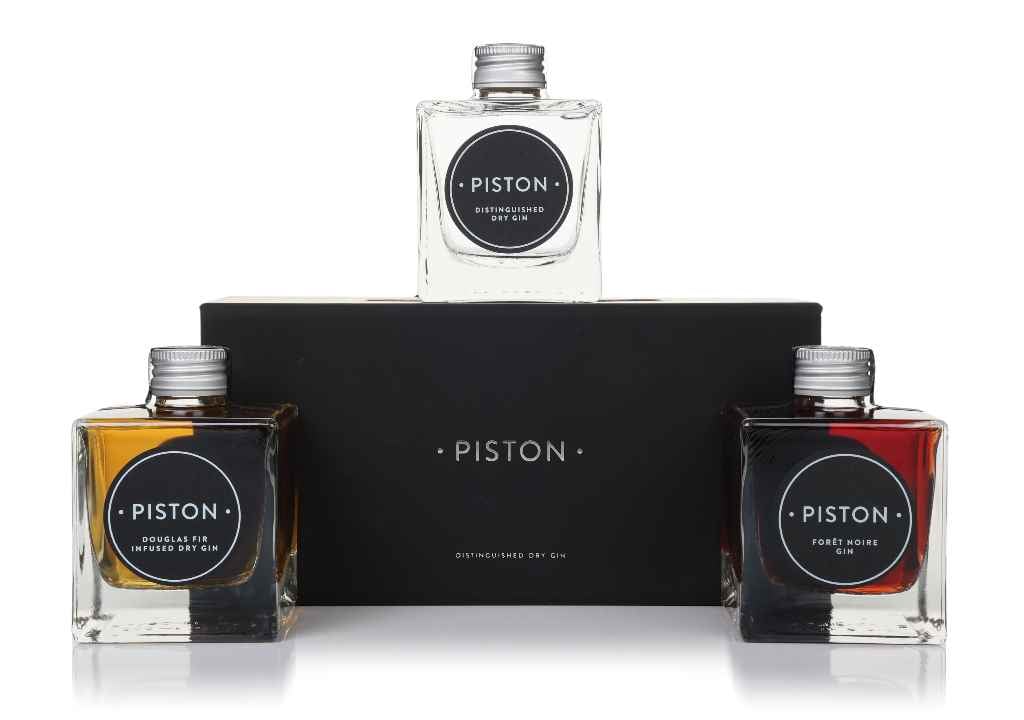 Piston The Festive Trio Gin Gift Set (3 x 20cl) 60cl product image