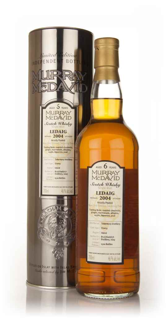 Ledaig 6 Year Old 2004 (Murray McDavid)  70cl product image