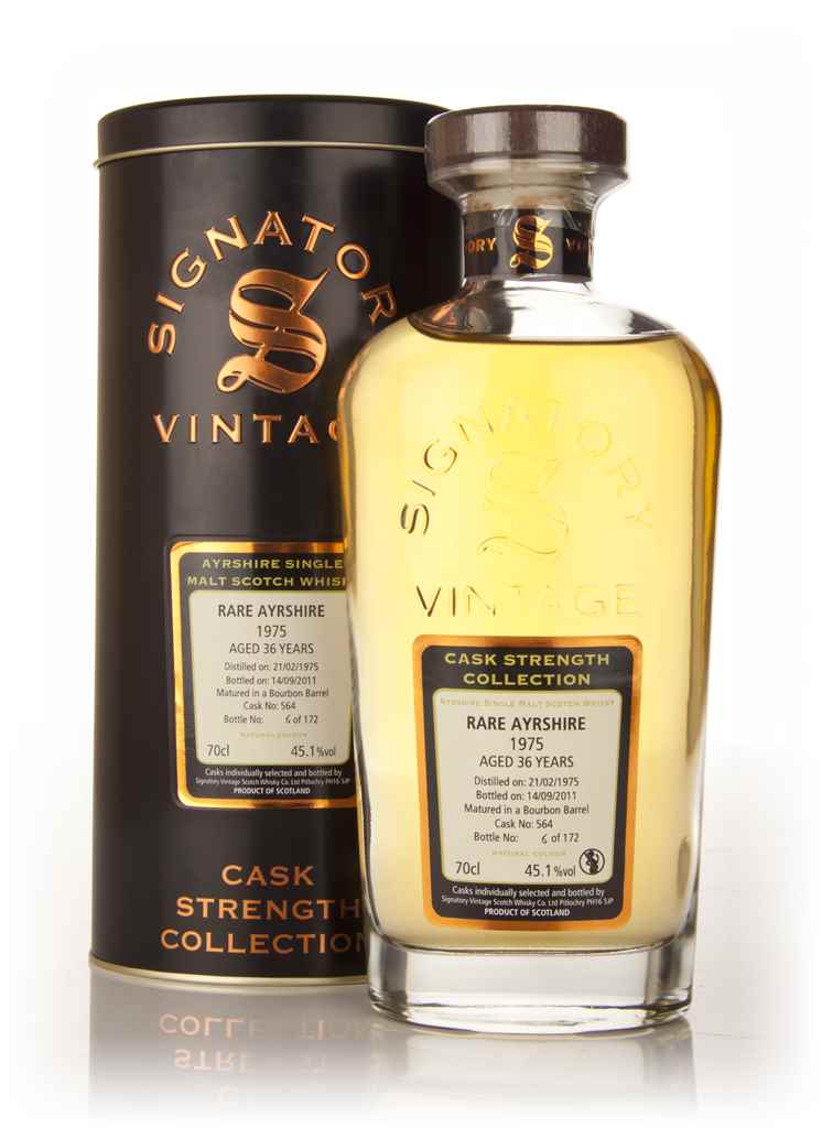 Rare Ayrshire (Ladyburn) 36 Year Old 1975 (cask 564) - Cask Strength Collection (Signatory) 70cl product image