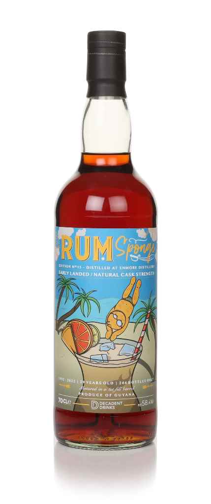 Enmore 29 Year Old 1992 - Rum Sponge Edition No.15 (Decadent Drinks) 70cl product image
