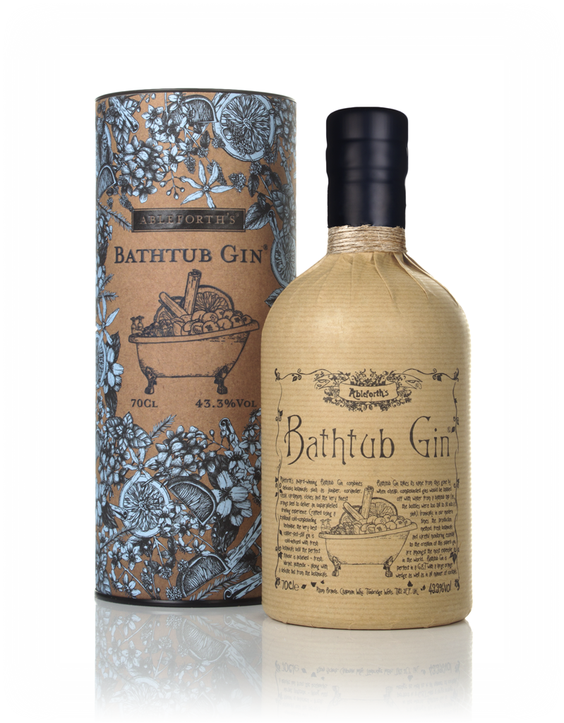 Bathtub Gin 70cl w/ Gift Tube (old design) product image
