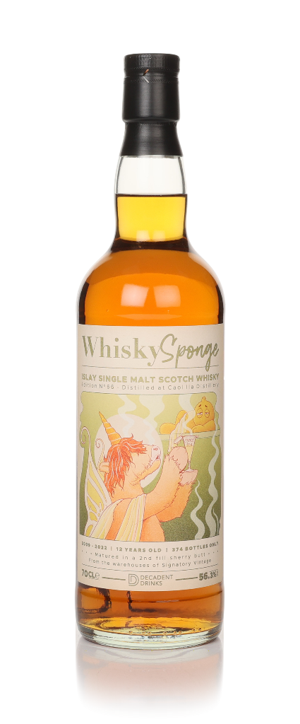 Caol Ila 12 Year Old 2009 - Edition No.66 (Whisky Sponge & Decadent Drinks) 70cl product image
