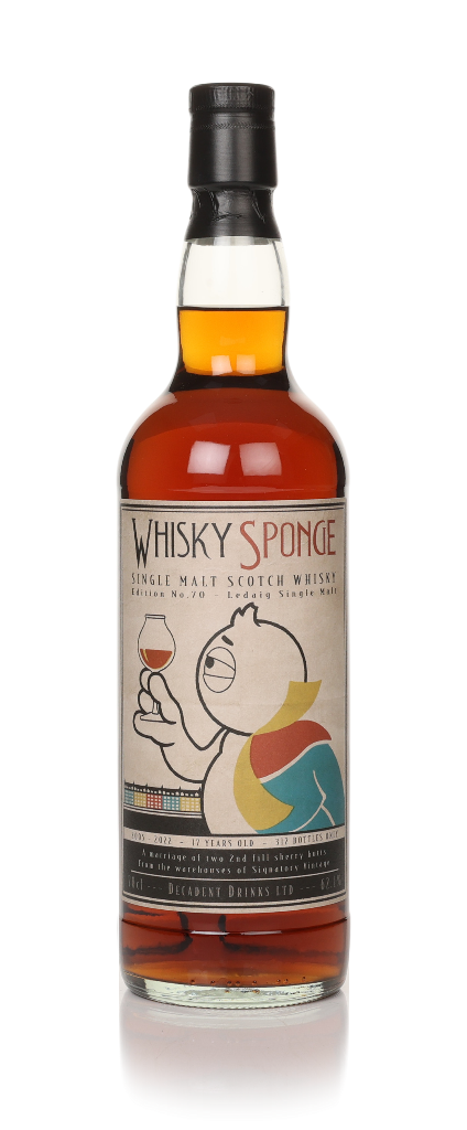 Ledaig 17 Year Old 2005 - Edition No.70 (Whisky Sponge & Decadent Drinks) 70cl product image