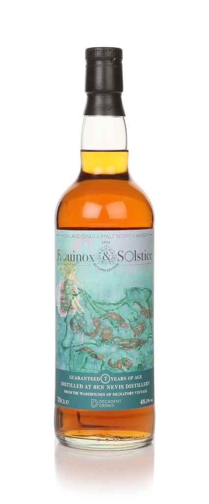 Ben Nevis 7 Year Old Equinox & Solstice Autumn 2022 (Whisky Sponge & Decadent Drinks) 70cl product image