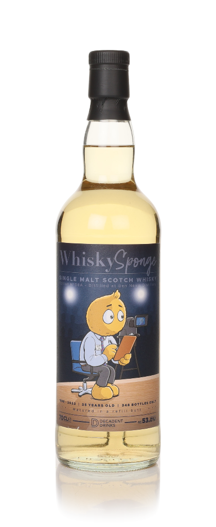 Ben Nevis 25 Year Old 1996 - Edition No.58A (Whisky Sponge & Decadent Drinks) 70cl product image