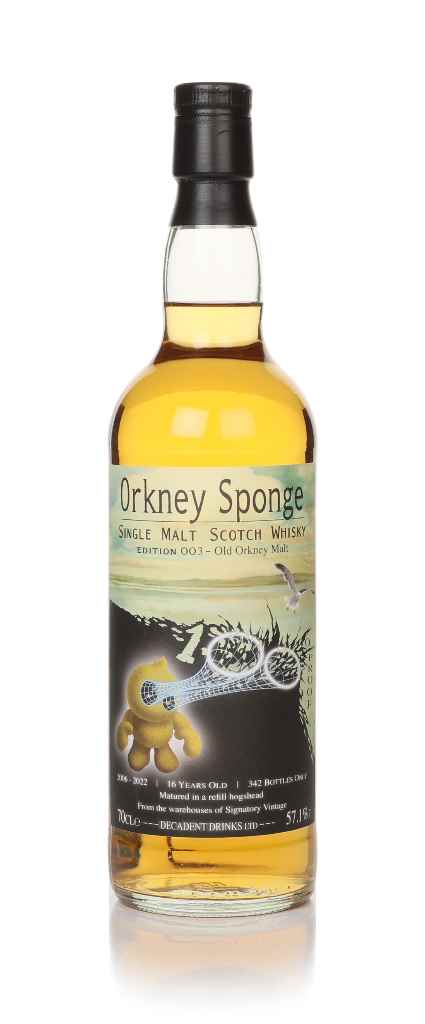 Old Orkney Malt 16 Year Old 2006 - Edition No.3 (Orkney Sponge & Decadent Drinks) 70cl product image