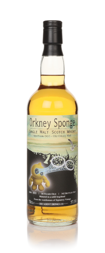 Old Orkney Malt 16 Year Old 2006 - Edition No.3 (Orkney Sponge & Decadent Drinks) 70cl product image