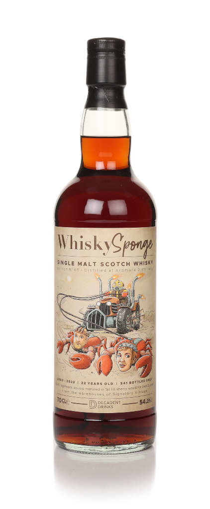 Ardmore 22 Year Old 2000 - Edition No.69 (Whisky Sponge & Decadent Drinks) 70cl product image