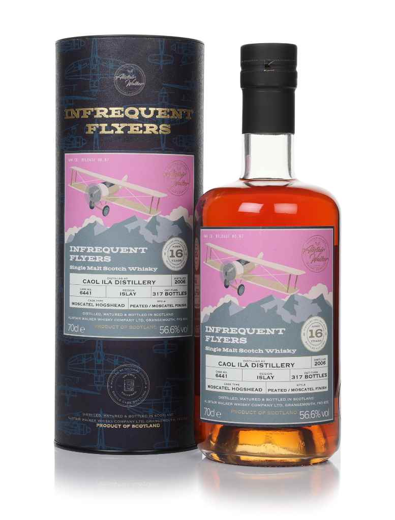 Caol Ila 16 Year Old 2006 (cask 6441) - Infrequent Flyers (Alistair Walker) 70cl product image