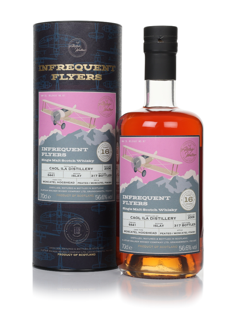 Caol Ila 16 Year Old 2006 (cask 6441) - Infrequent Flyers (Alistair Walker) 70cl product image