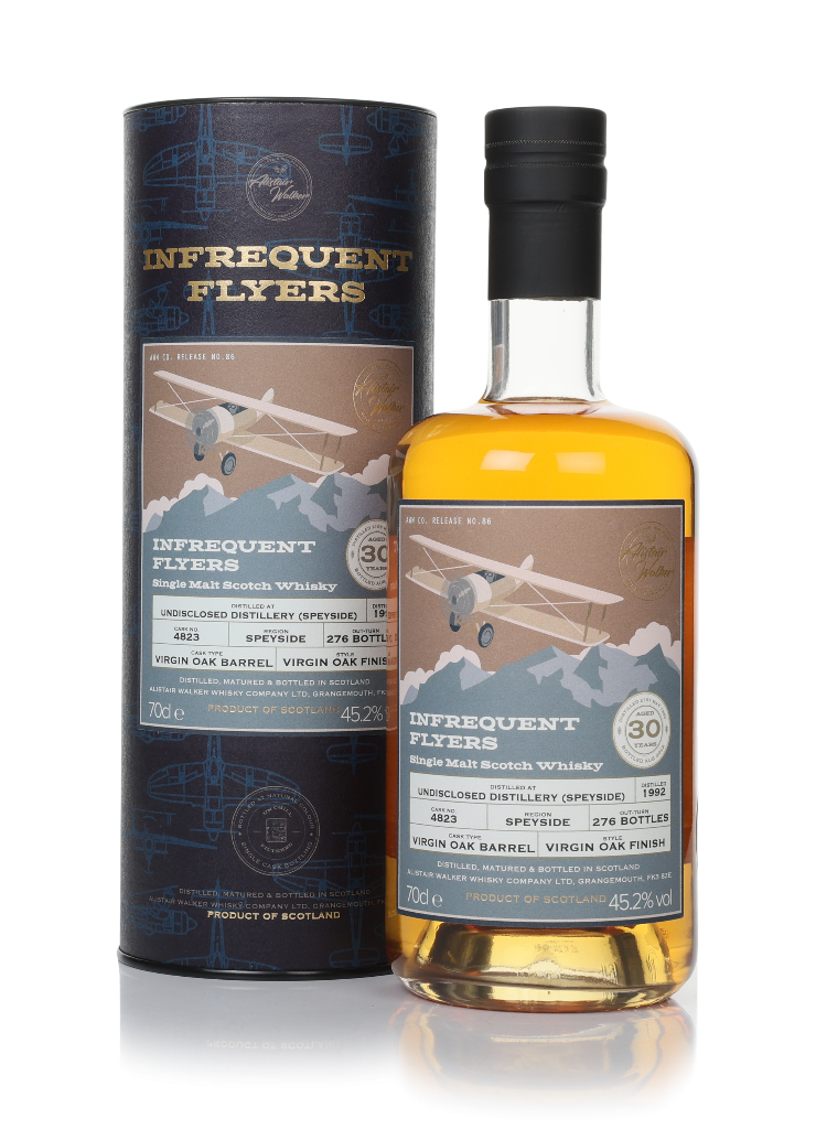 Undisclosed Speyside 30 Year Old 1992 (cask 4823) - Infrequent Flyers (Alistair Walker) 70cl product image