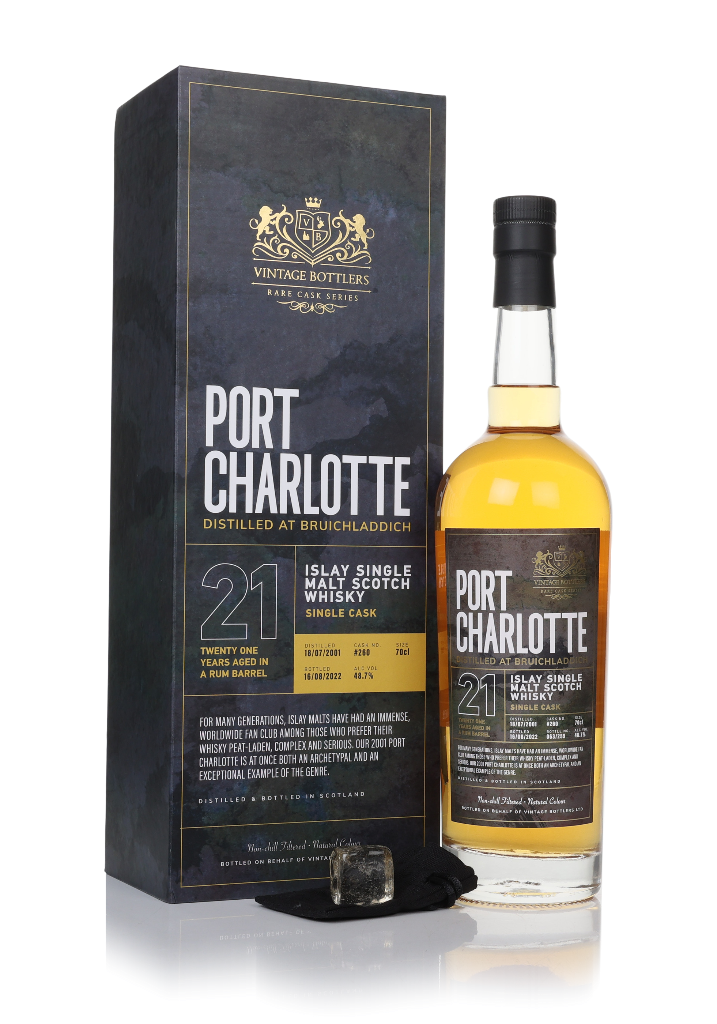Port Charlotte 21 Year Old 2001 (cask 260) (Vintage Bottlers) 70cl product image