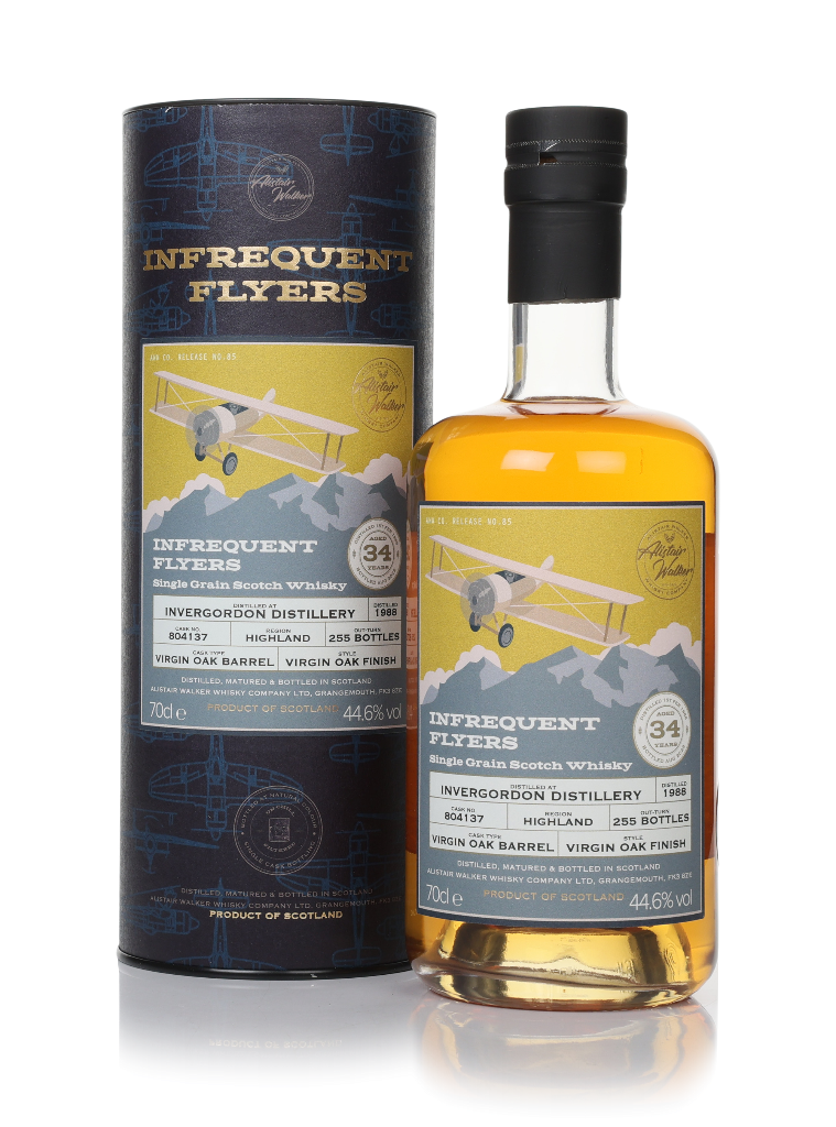 Invergordon 34 Year Old 1988 (cask 804137) - Infrequent Flyers (Alistair Walker) 70cl product image