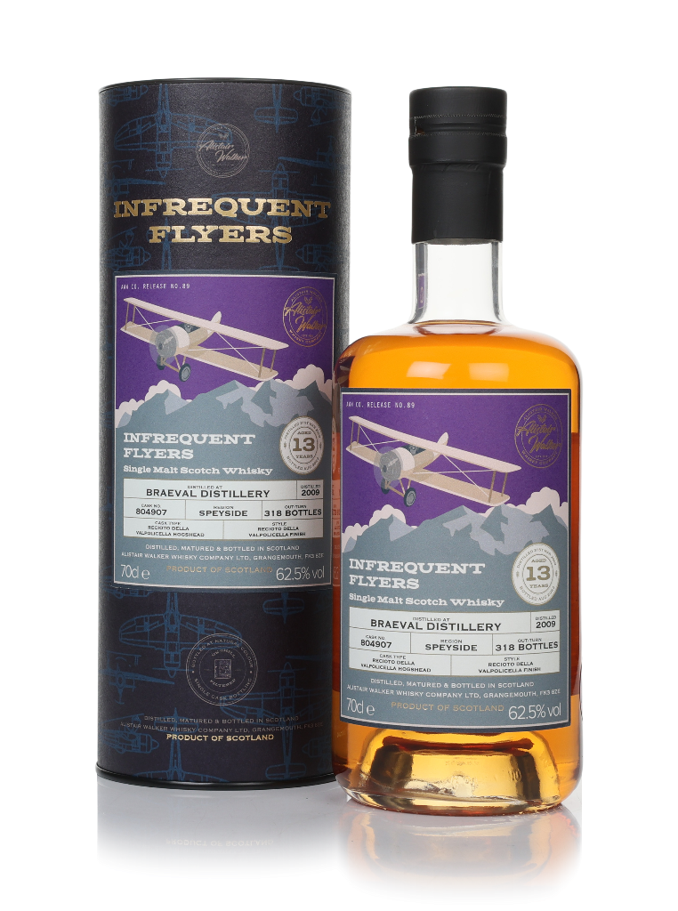 Braeval 13 Year Old 2009 (cask 804907) - Infrequent Flyers (Alistair Walker) 70cl product image