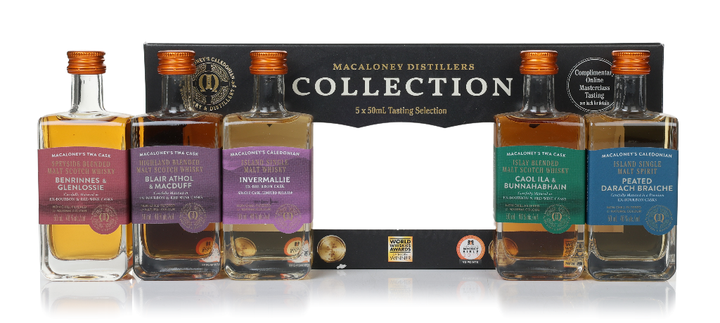 Macaloney’s Distillers Collection Gift Set (5 x 50ml) 25cl product image