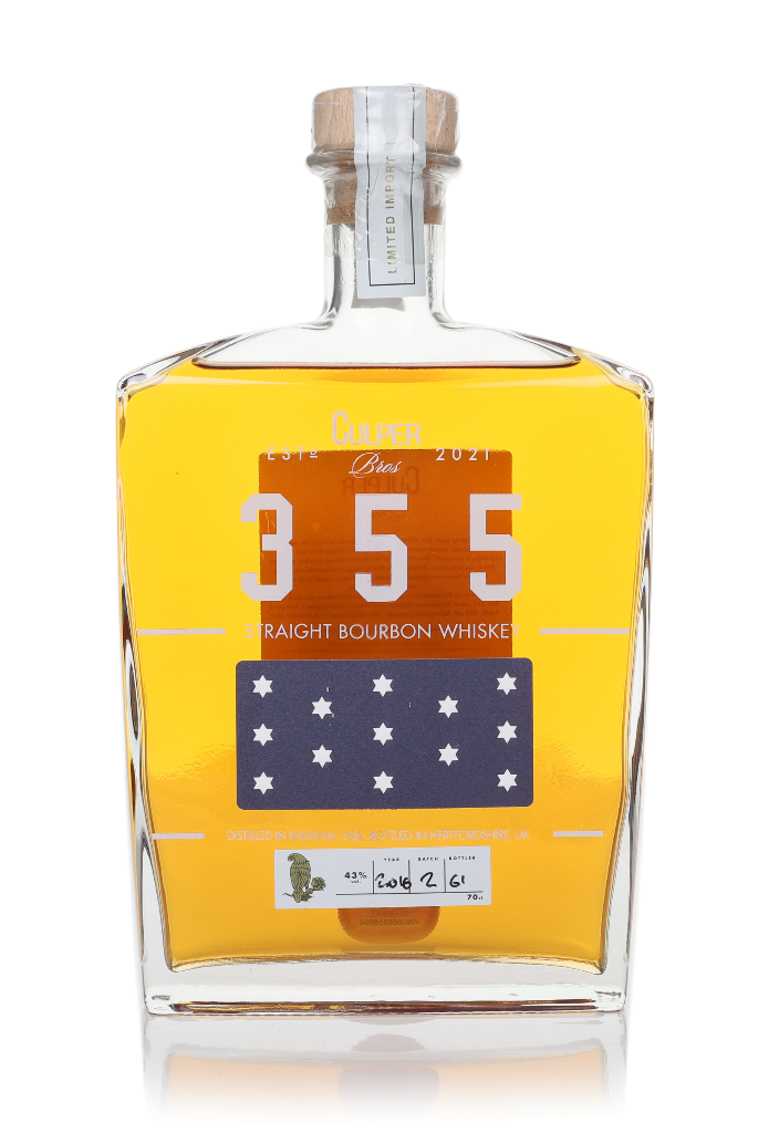 Culper Bros 355 Straight Bourbon Whiskey 70cl product image