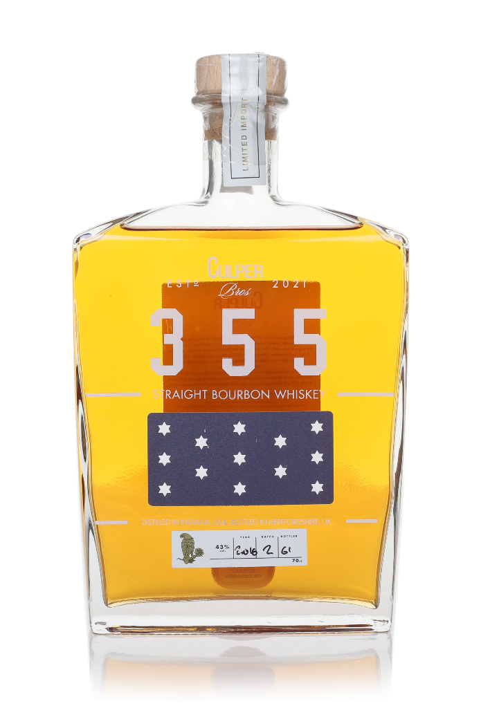 Culper Bros 355 Straight Bourbon Whiskey 70cl product image