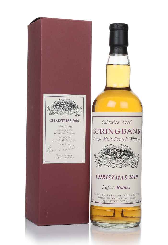 Springbank Christmas 2010 - Calvados Wood 70cl product image