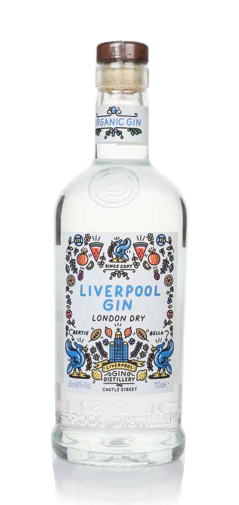 Liverpool Dry Gin (46%) 70cl product image