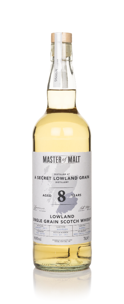 Secret Lowland Grain 8 Year Old 2011 (Master of Malt) 70cl product image