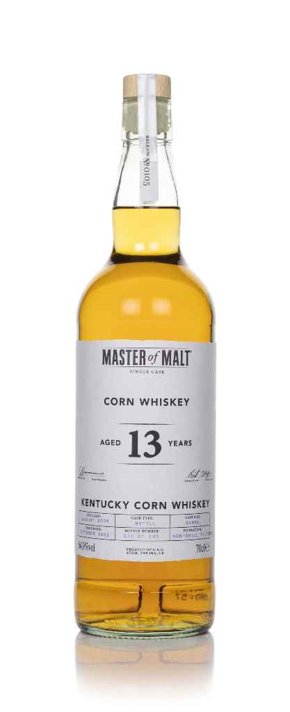 Corn Whiskey 13 Year Old 2009 Single Cask (Master of Malt) 70cl product image