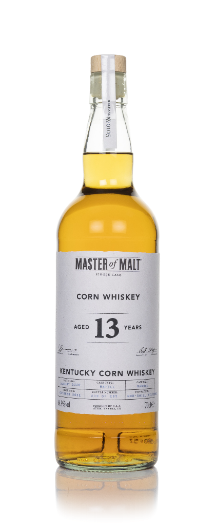 Corn Whiskey 13 Year Old 2009 Single Cask (Master of Malt) 70cl product image
