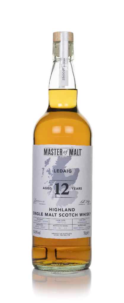 Ledaig 12 Year Old 2008 (Master of Malt) 70cl product image