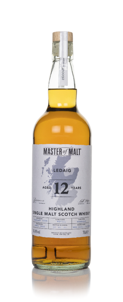 Ledaig 12 Year Old 2008 (Master of Malt) 70cl product image