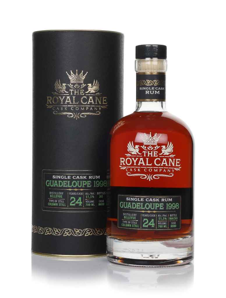 Bellevue 24 Year Old 1998 (cask M080) - Guadeloupe (The Royal Cane Cask Company) 70cl product image