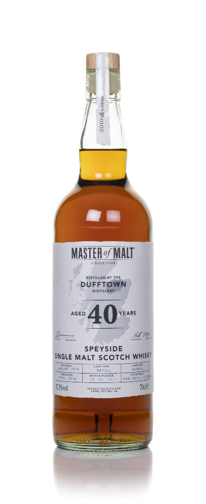 Dufftown 40 Year Old 1978 Single Cask (Master of Malt) 70cl product image