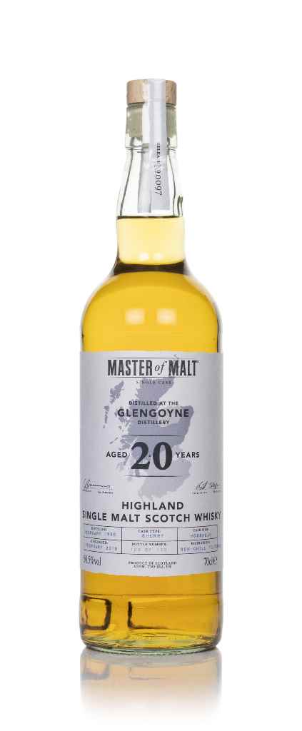 Glengoyne 20 Year Old 1999 Single Cask (Master of Malt) 70cl product image