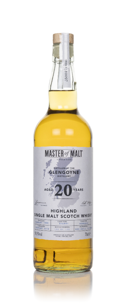 Glengoyne 20 Year Old 1999 Single Cask (Master of Malt) 70cl product image