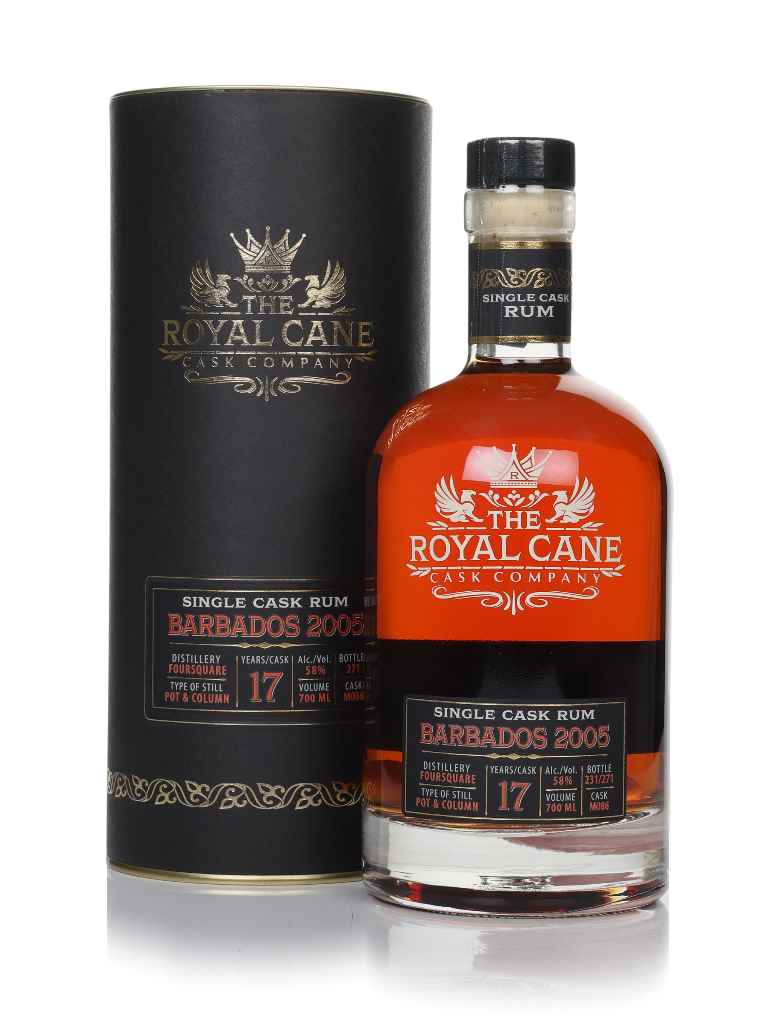 Foursquare 17 Year Old 2005 (cask M086) - Barbados (The Royal Cane Cask Company) 70cl product image