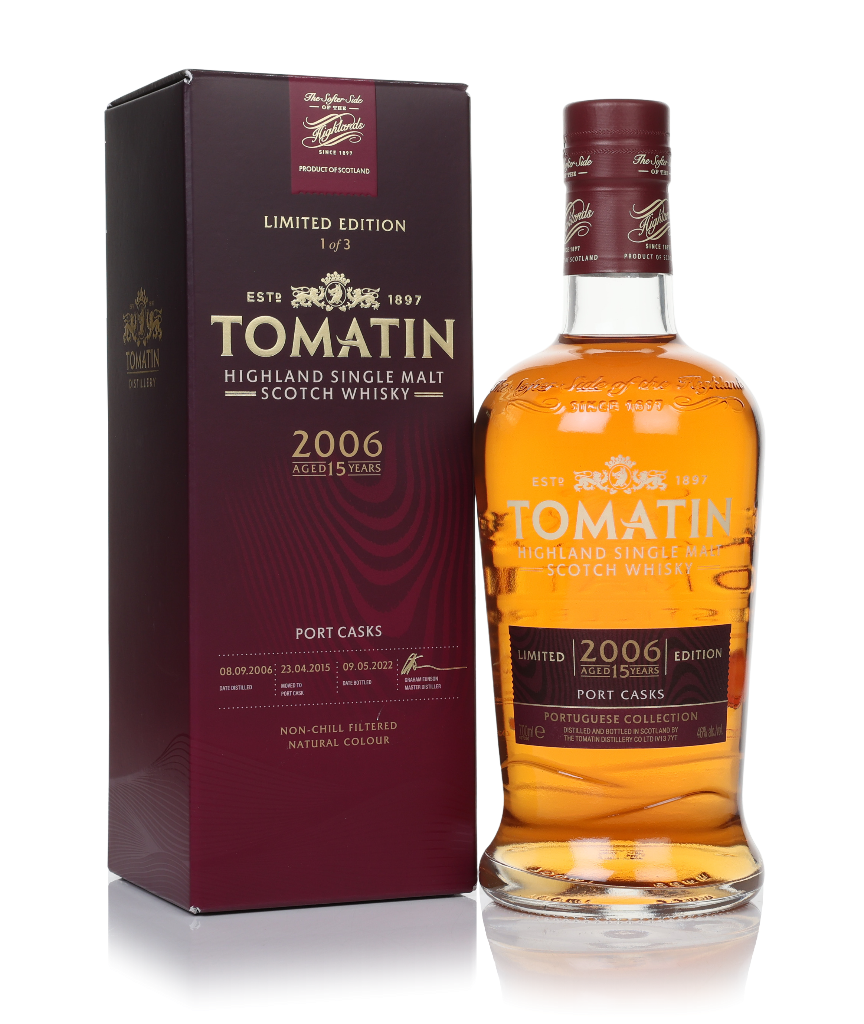 Tomatin 15 Year Old 2006 Port Cask - The Portuguese Collection 70cl product image
