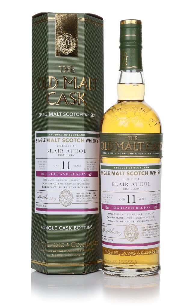 Blair Athol 11 Year Old 2011 (cask 19614) - Old Malt Cask (Hunter Laing) 70cl product image