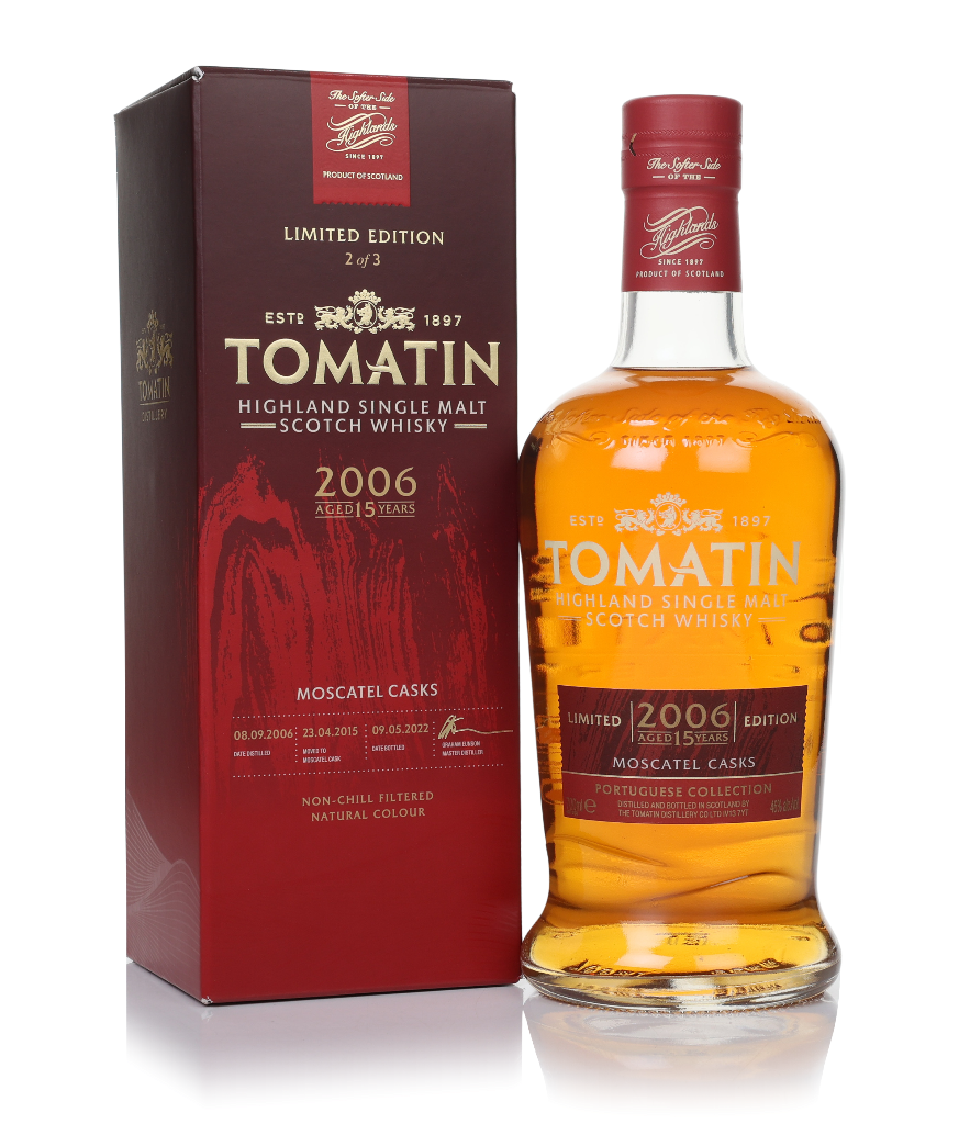 Tomatin  15 Year Old 2006 Moscatel Cask - The Portuguese Collection 70cl product image