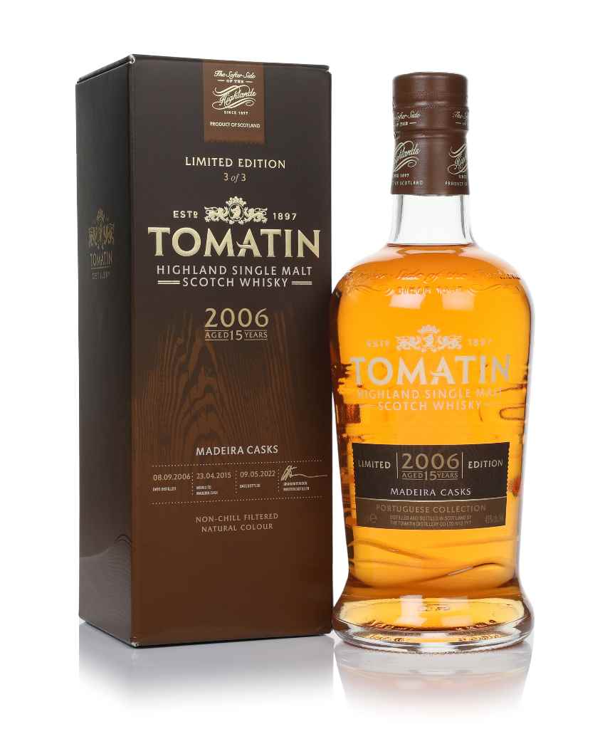 Tomatin 15 Year Old 2006 Madeira Cask - The Portuguese Collection 70cl product image