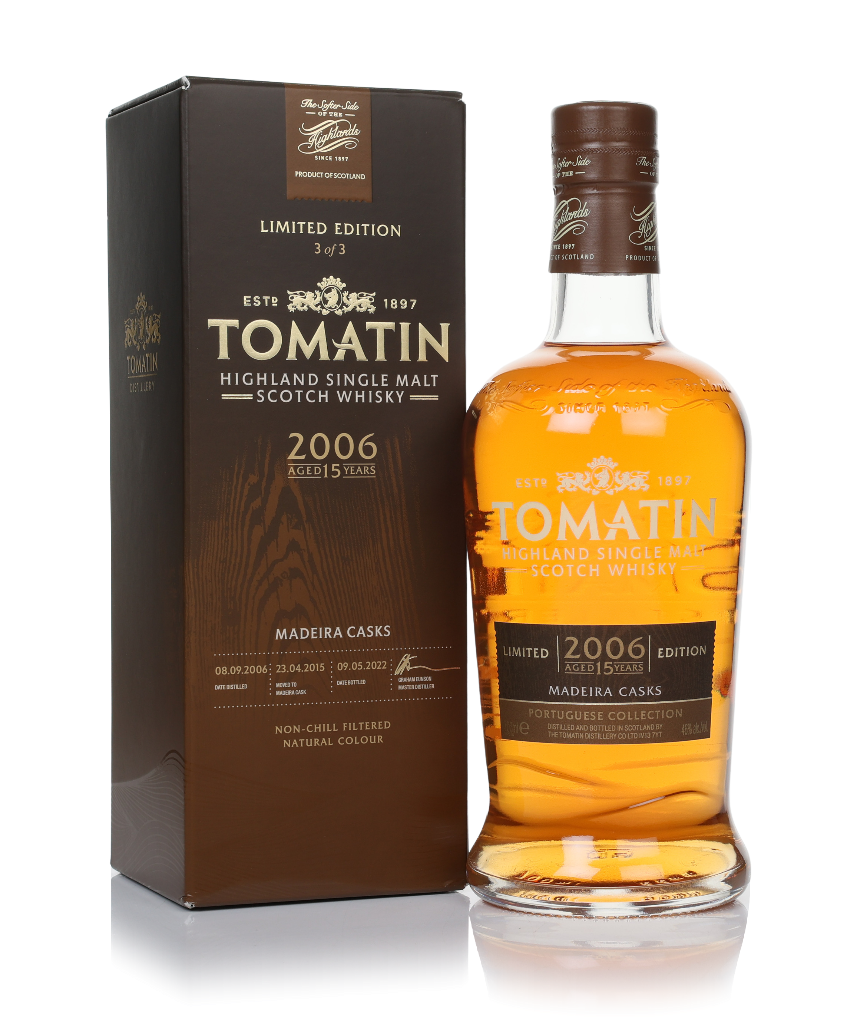 Tomatin 15 Year Old 2006 Madeira Cask - The Portuguese Collection 70cl product image