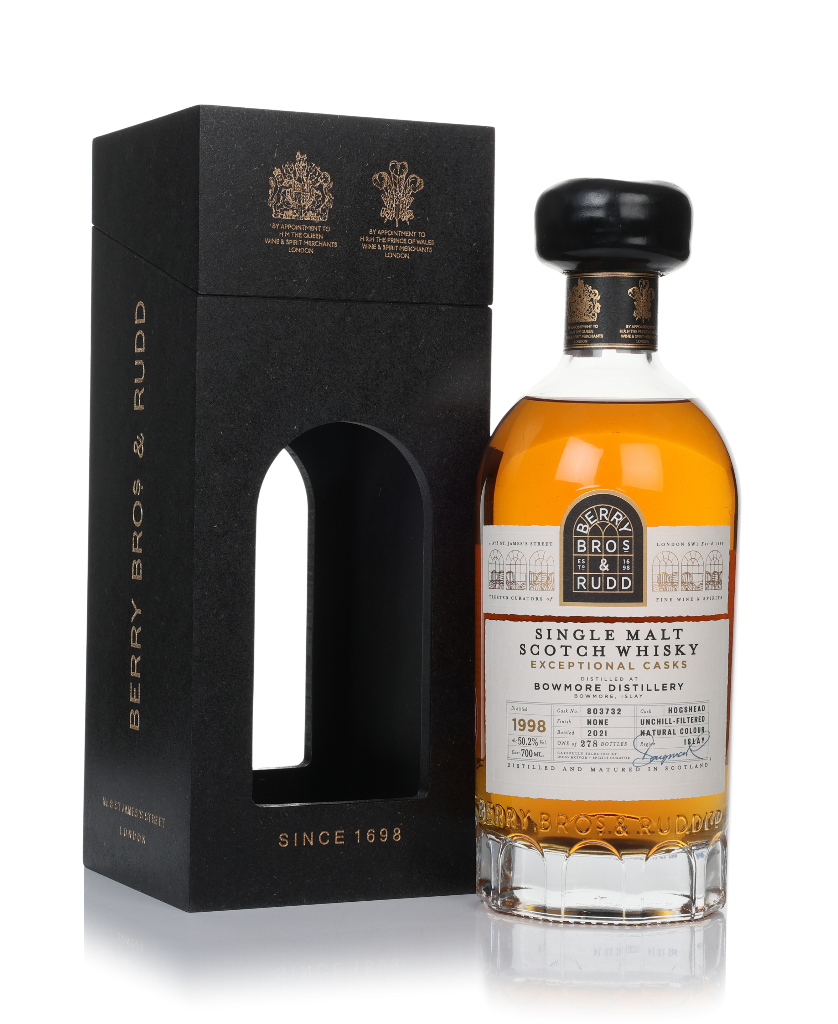 Bowmore 1998 (Cask 803732) (bottled 2022) - Exceptional Cask (Berry Bros. & Rudd) 70cl product image