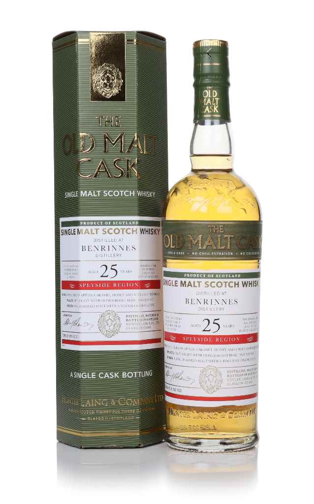Benrinnes 25 Year Old 1997 (cask 19298) - Old Malt Cask (Hunter Laing) 70cl product image