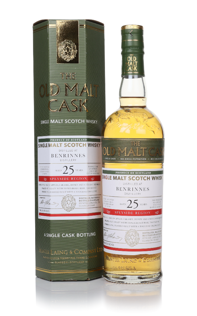 Benrinnes 25 Year Old 1997 (cask 19298) - Old Malt Cask (Hunter Laing) 70cl product image
