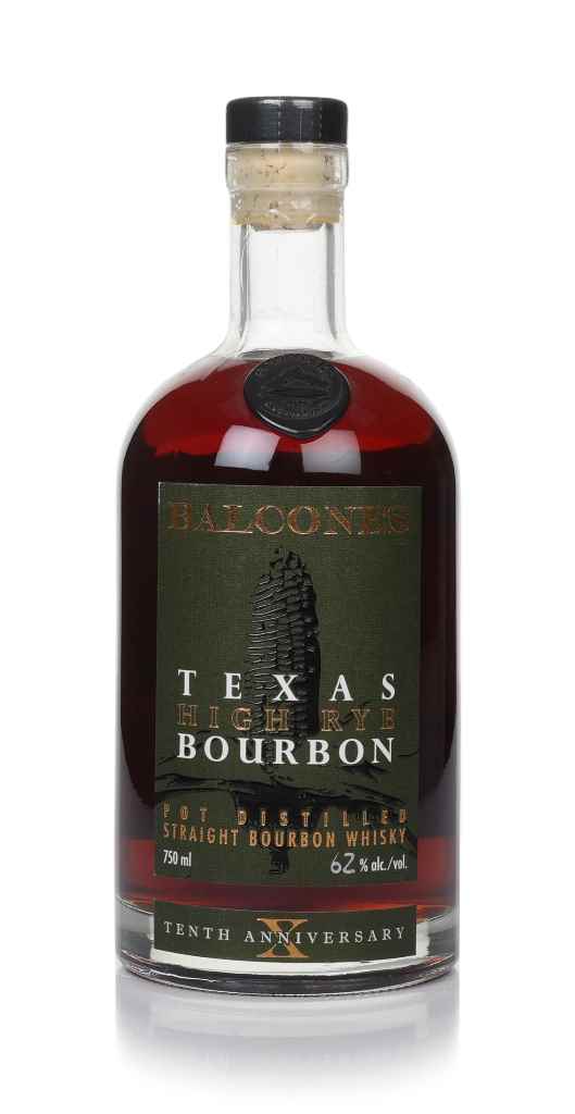 Balcones Texas High Rye Bourbon - Tenth Anniversary 75cl product image